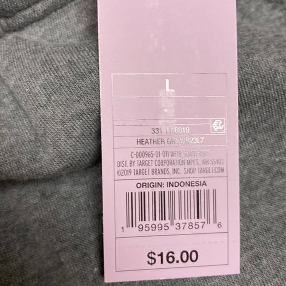 Grey shorts size l tee shirt material. $6 each. I have 24 of them - Picture 4 of 4